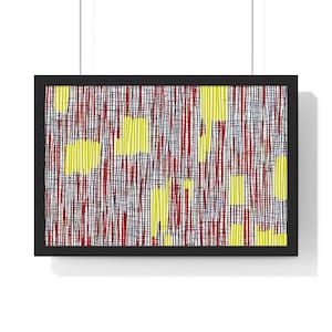 Horizontally Framed Poster