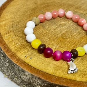 Ice Age Hiker&#39;s Gemstone Charm Bracelet