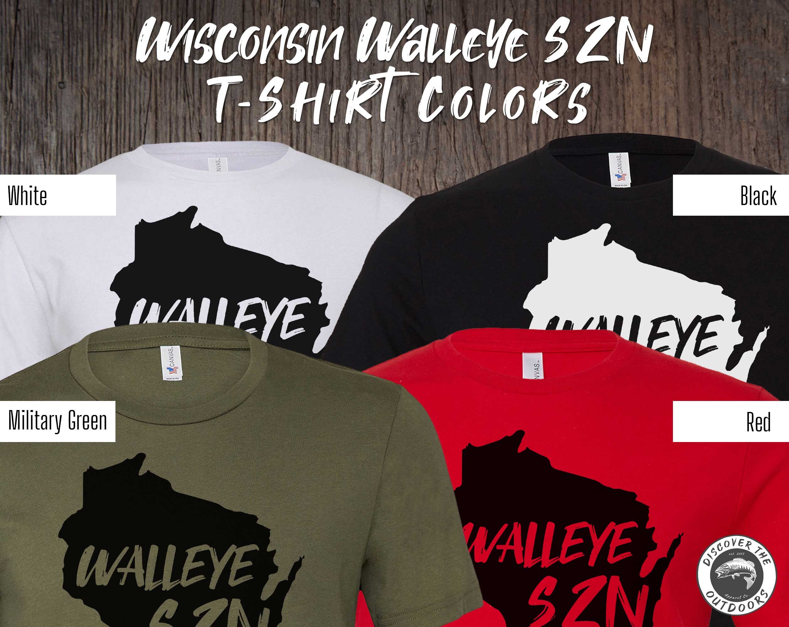 Wisconsin Walleye Season Sweatshirt, Walleye Fishing Hoodie, Wisconsin  Fishing Shirt, Walleye Fishing Shirt, Walleye Fishing, Walleye SZN 