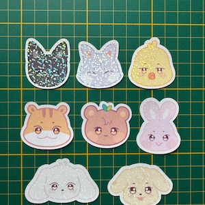 Ateez Atiny Head Stickers