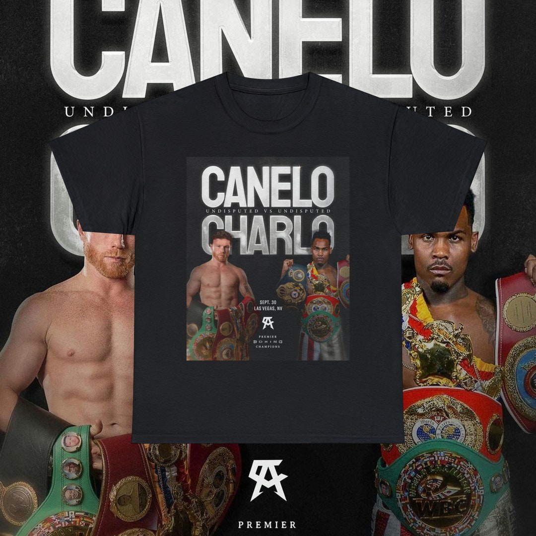 Canelo Vs Charlo Tshirt Boxing Shirt Undisputed Vs - Etsy