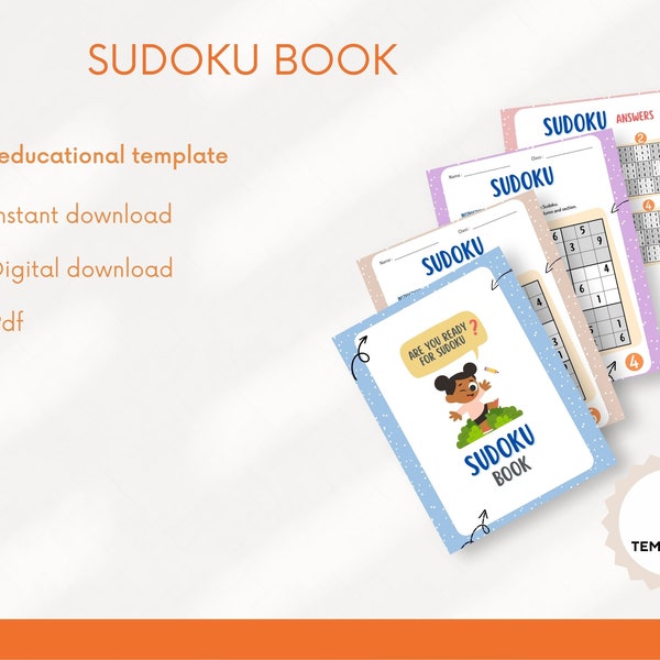 Easy Sudoku Puzzle Book - Beginner to Intermediate Level Sudoku Workbook with Relaxing Color for Hours of Mind-Engaging Fun