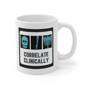 Correlate Clinically Radiology XRay Mug