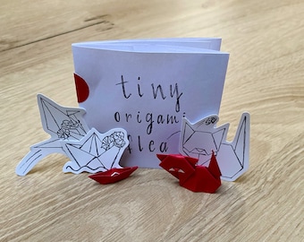 tiny origami flea Zine – Limited Edition