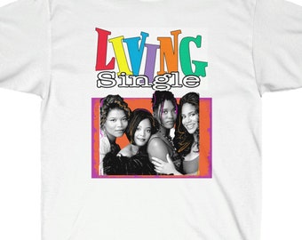 Retro Living Single T-shirt, Living Single, Vintage T shirt, Retro T shirt