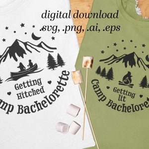 Camp Bachelorette svg, png, digital download