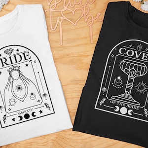 Tarot Bride and Coven Bachelorette Witchy Wedding