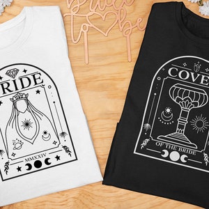 Tarot Bride and Coven Bachelorette Witchy Wedding