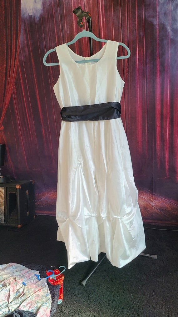 Vintage white formal gown