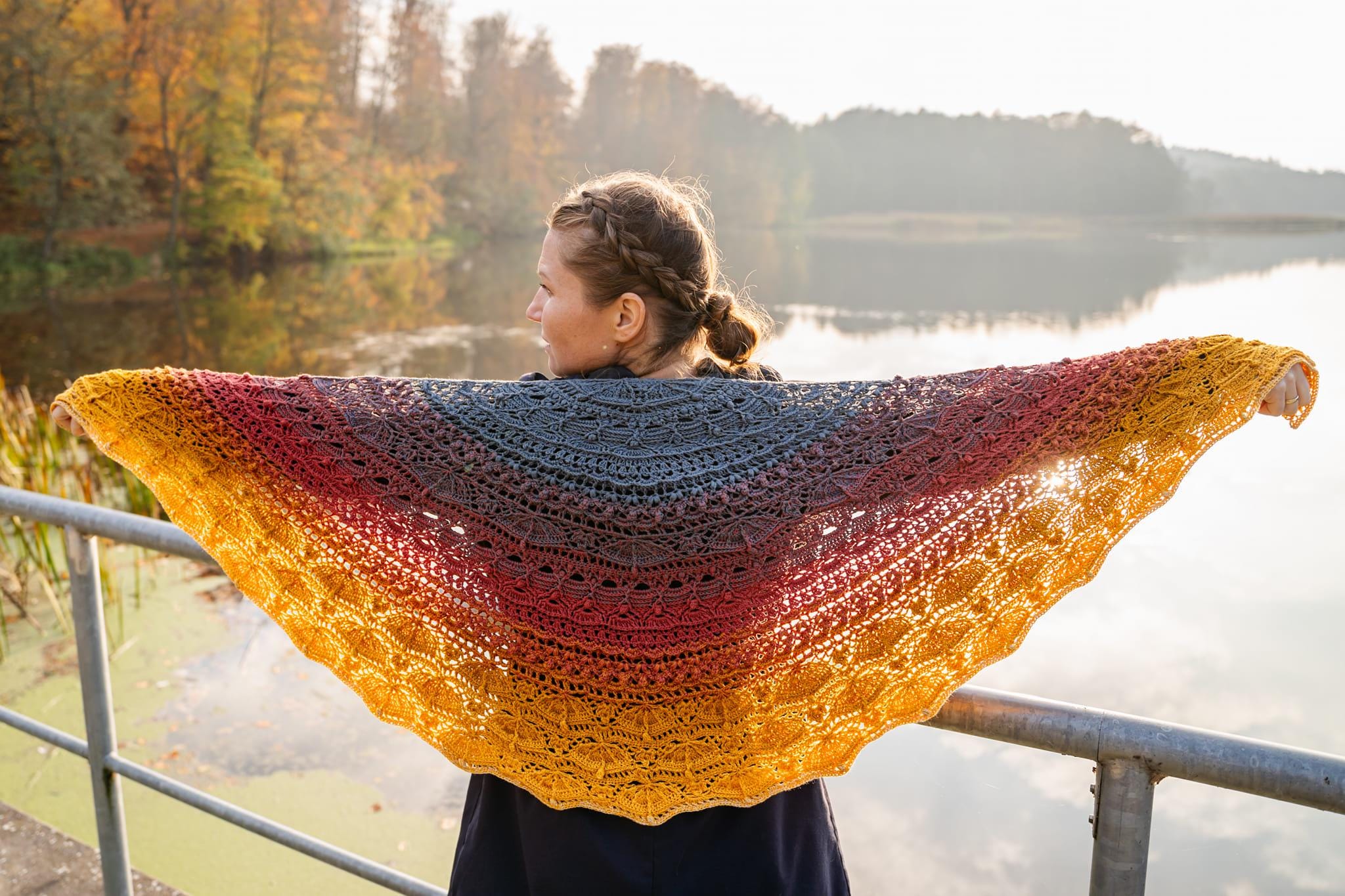 30 Beautiful Crochet Umbrellas and Patterns You Will Love! 26 Pirouette with an Umbrella Crochet Shawl Pattern