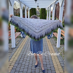 Alpine Edelweiss shawl