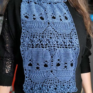 Schema all&#39;uncinetto per scialle - Ai confini della realtà