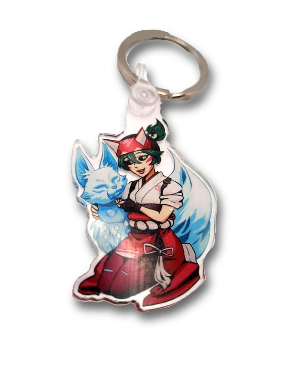 Overwatch Kiriko Keychain Cute Kiriko Keychain Ita Bag Decor Gift