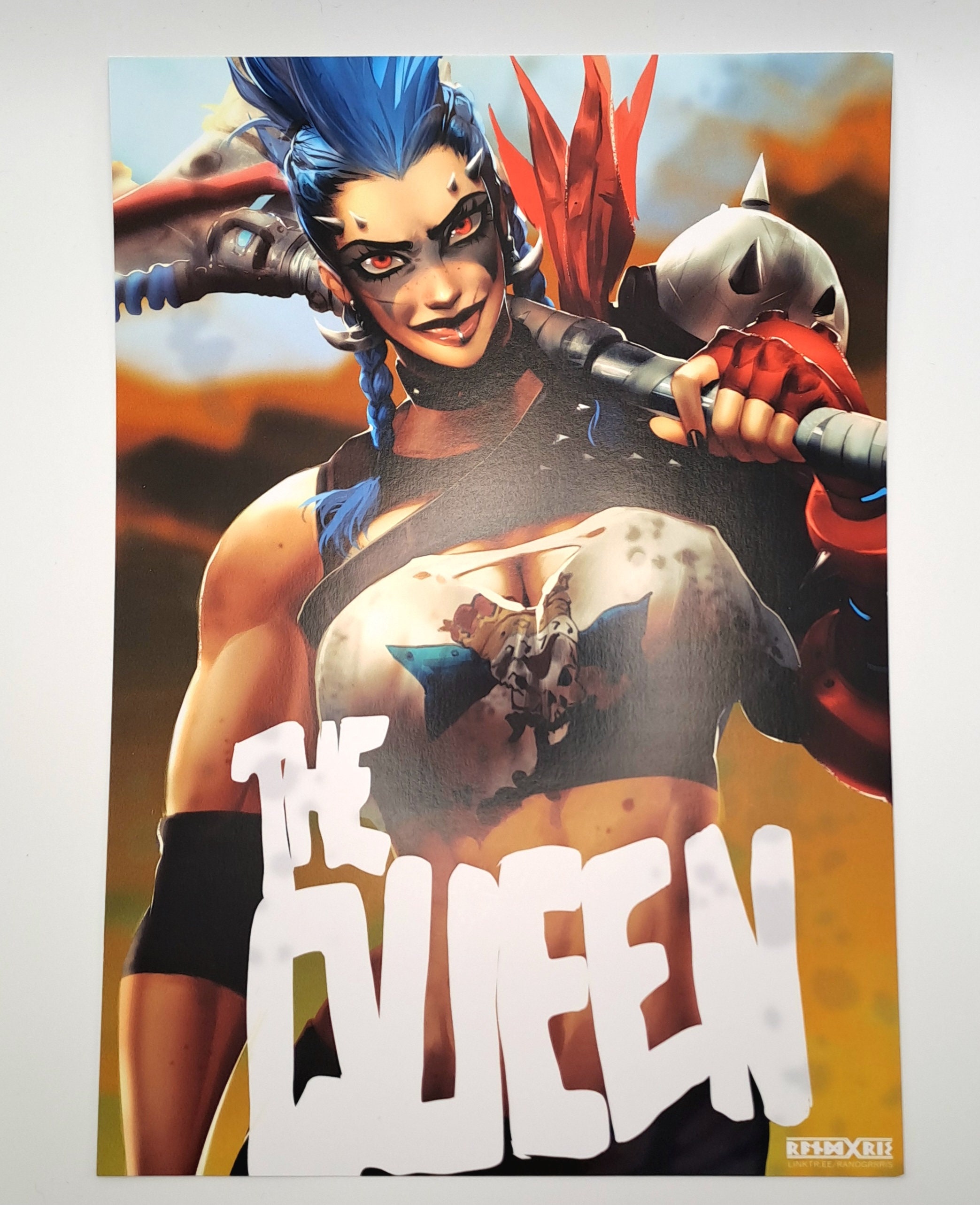 オーバーウォッチ ジャンカークイーン アートプリント - Etsy 日本