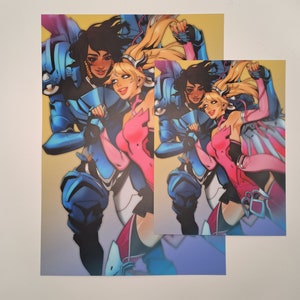 Mercy Pharah Print Overwatch