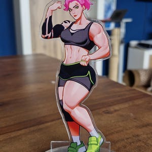 Overwatch Junker Queen Zarya Acrylic Standee Zarya