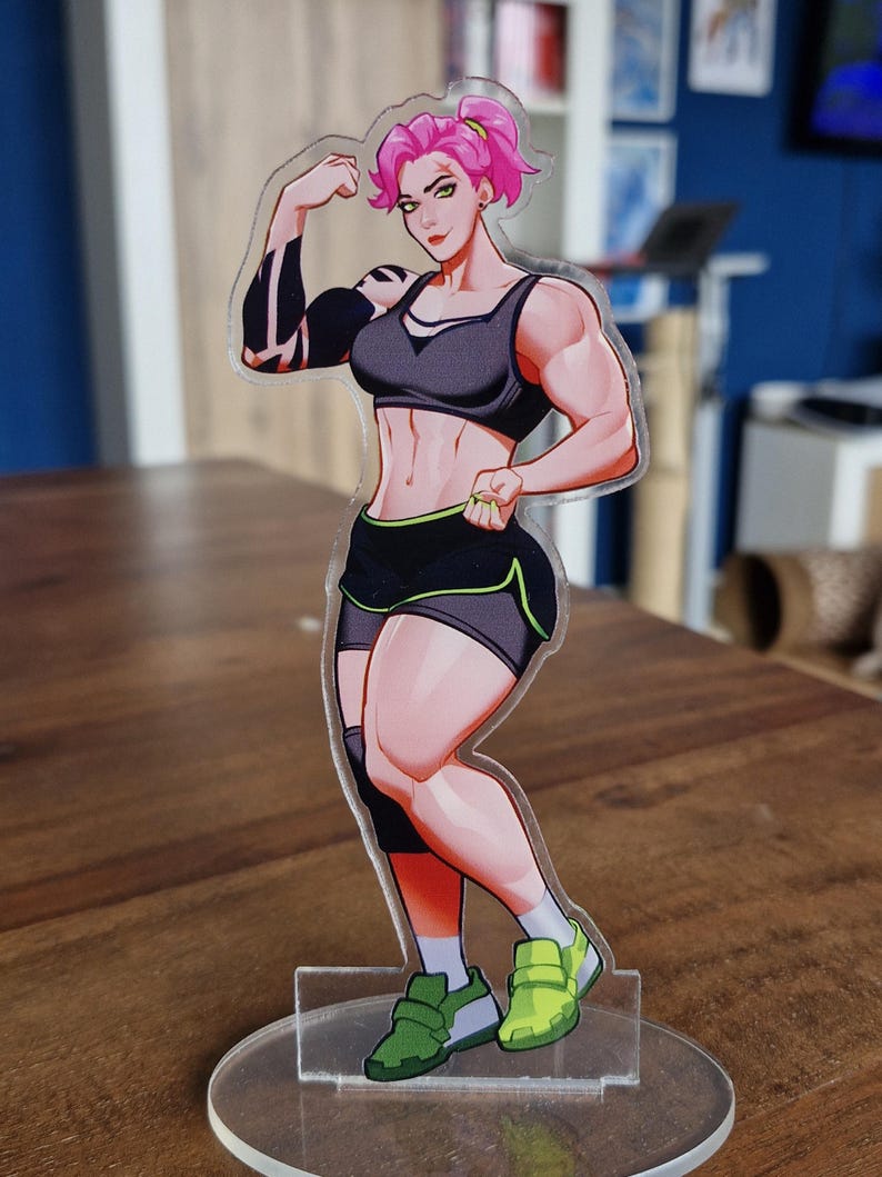 Overwatch Junker Queen Zarya Acrylic Standee Zarya