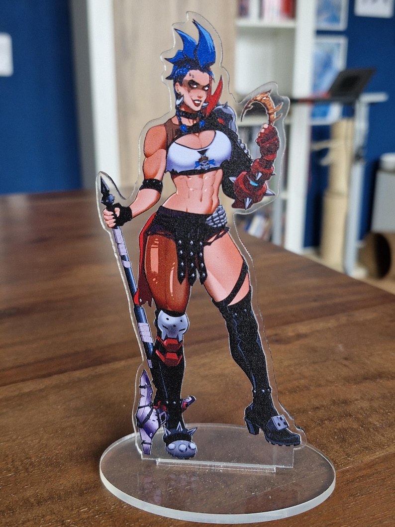 Overwatch Junker Queen Zarya Acrylic Standee image 3