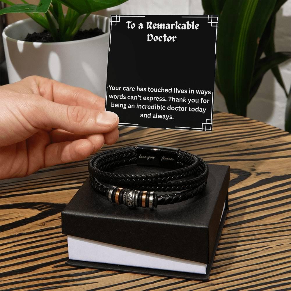 Prostate Doctor Gift Doctor Gift Bracelet Appreciation Gift for Doctor Christmas Gift for ...