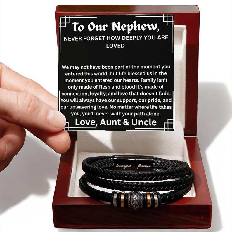 Adopted Nephew Gift From Aunt & Uncle Meaningful Gift Sentimental ...