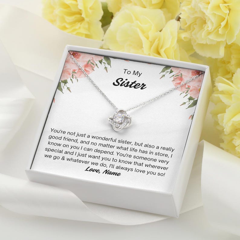Personalized Gifts for Sister Birthday Sister Heart Gift From Sister