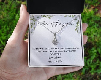 Personalized mother of the groom gift custom mother of the groom gift for wedding mother in Law Wedding Gift from Bride Mothers Day Gifts