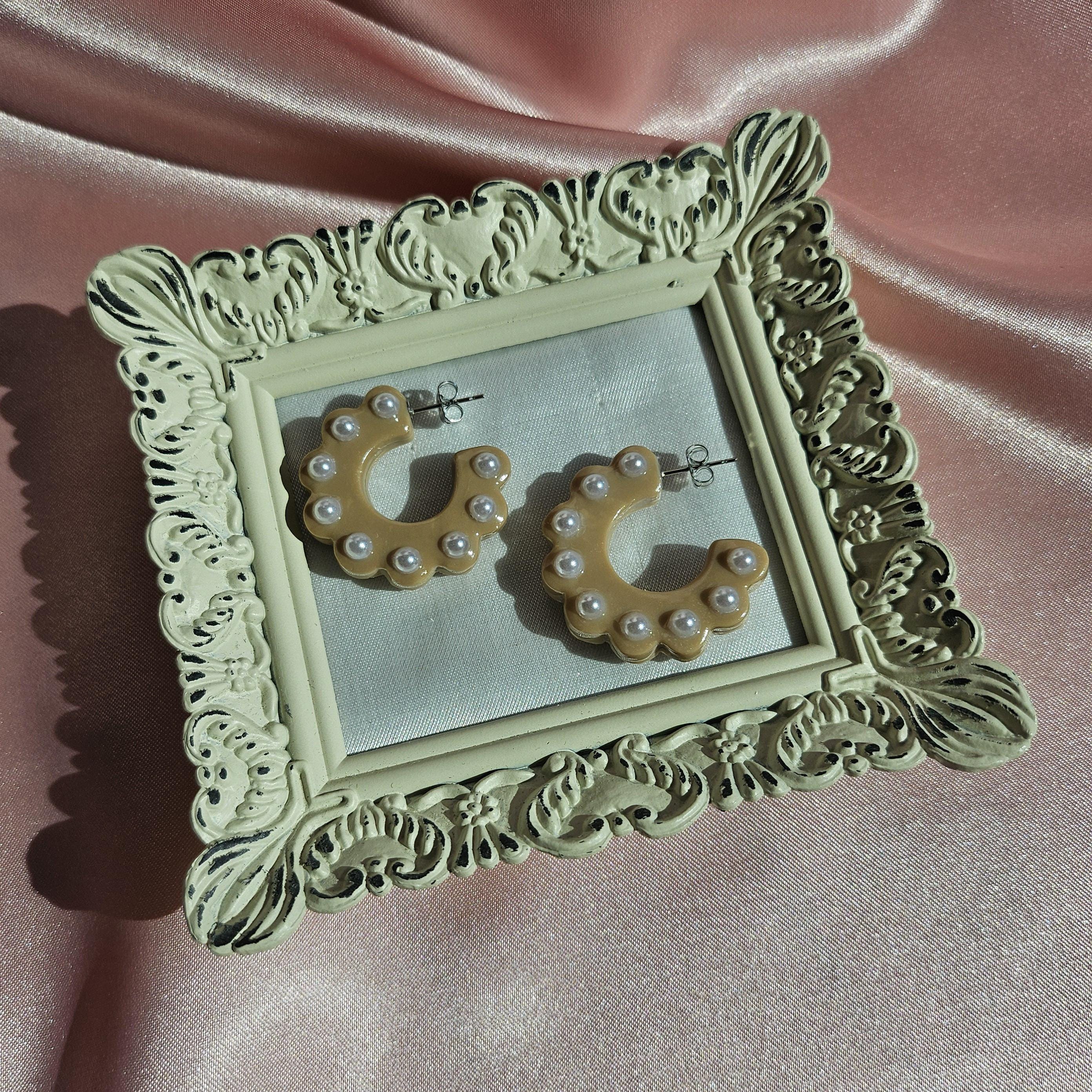 Ccookie Hoops The Sugar Cookie Hoop Earrings - Bespoke Handcrafted Earrings - Etsy