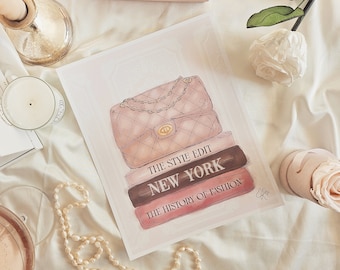 L’impression de sac classique en blush rococo - Impression d’art mural
