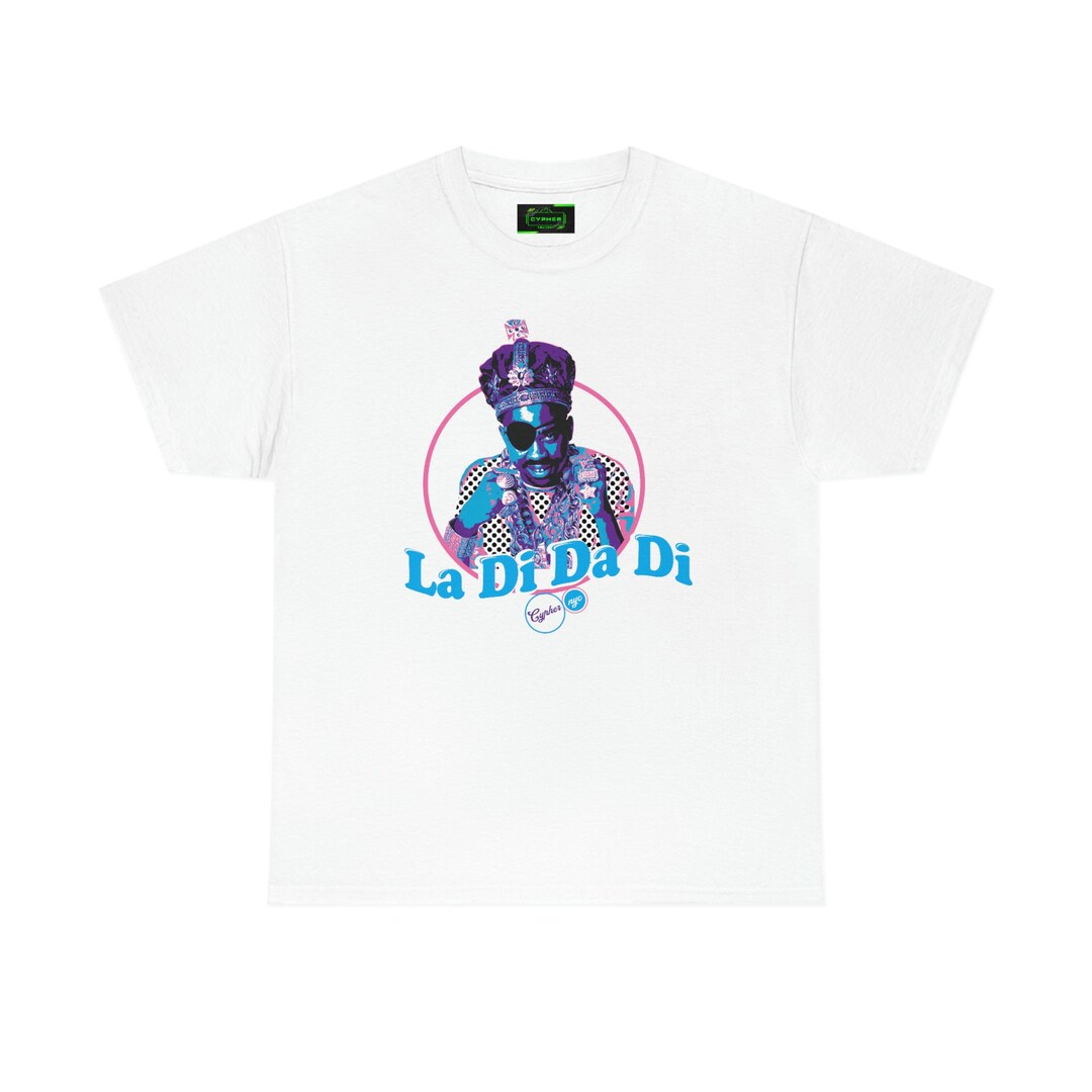 Slick Rick La Di Da Di Old School Style T-shirt by Cypher NY - Etsy