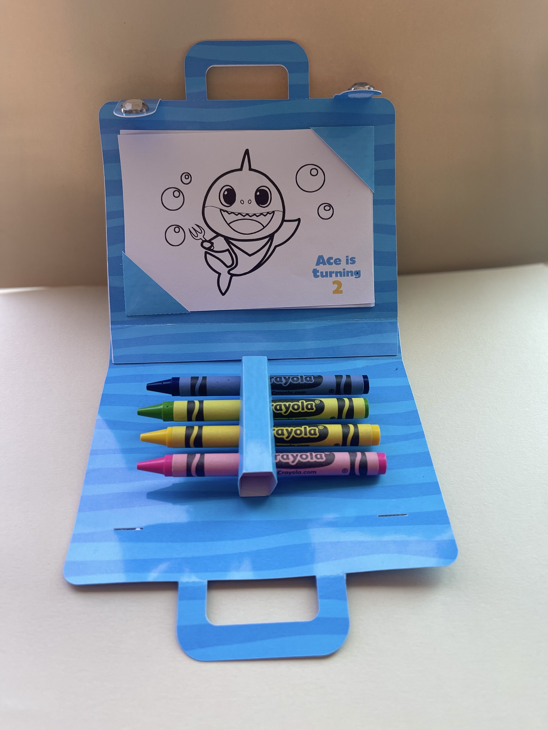 Personalized Coloring Suitcase / Coloring Sheets / Custom Coloring