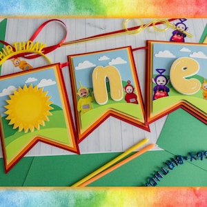 Teletubbies High Chair Banner