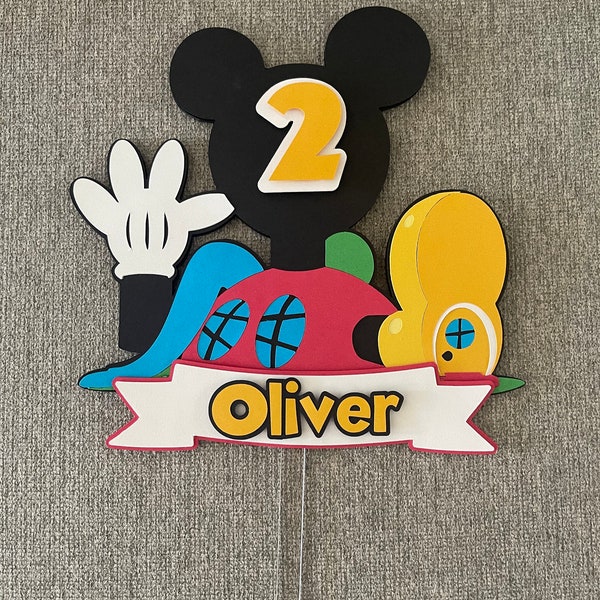 Mickey Mouse Clubhouse Cake Topper