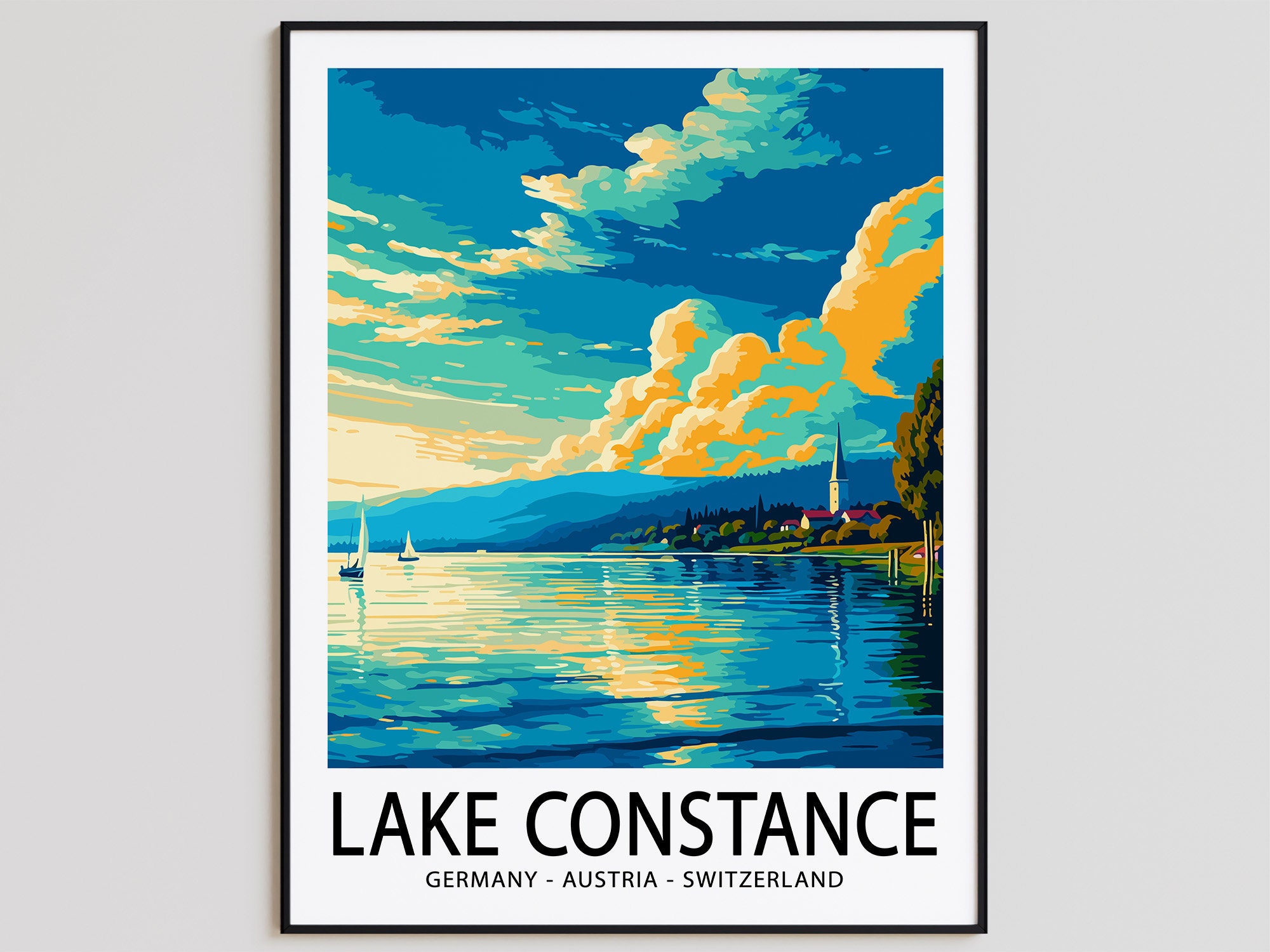 Lake constance - Etsy.de