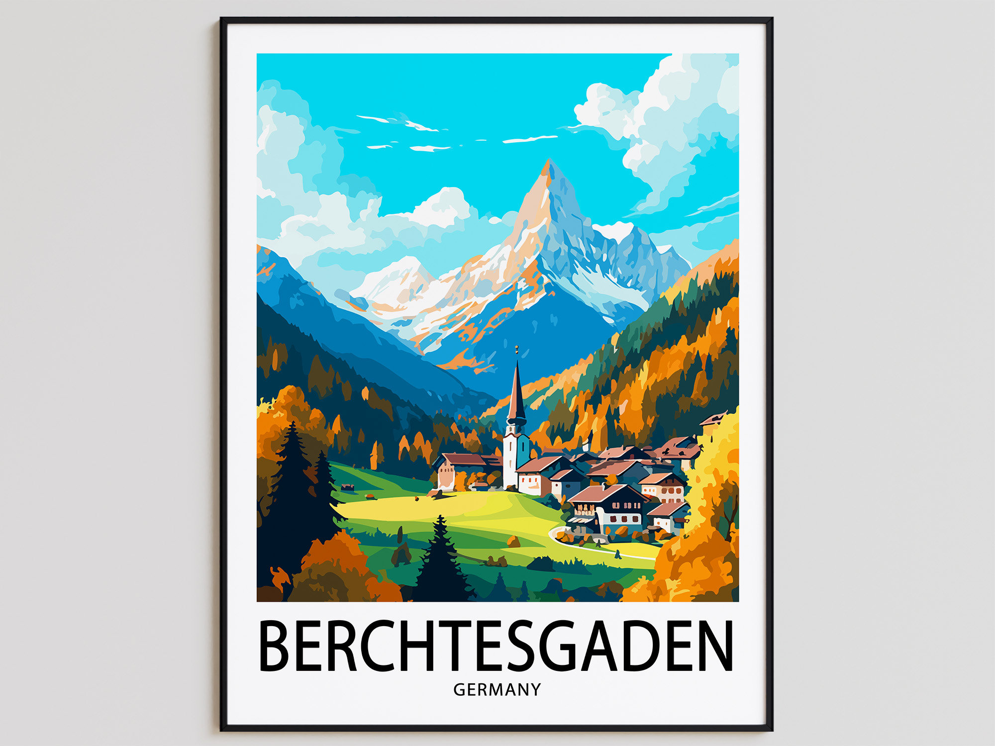 Berchtesgaden poster