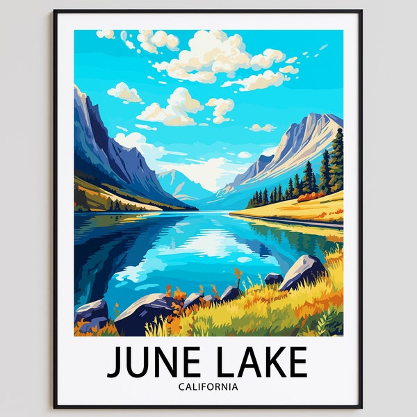 June Lake Art Etsy