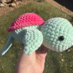 Handmade Sea Turtle, Crochet Turtle, Amigurumi Turtle, Easter Gift, Gift for Kids, Birthday Gift, Handmade Toy, Spring theme Turtle