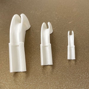 Oxygen hose anti kink support tubing strain relief holder for oxygen hose keep tubing from kinking tubing support holder - set of 3 sizes