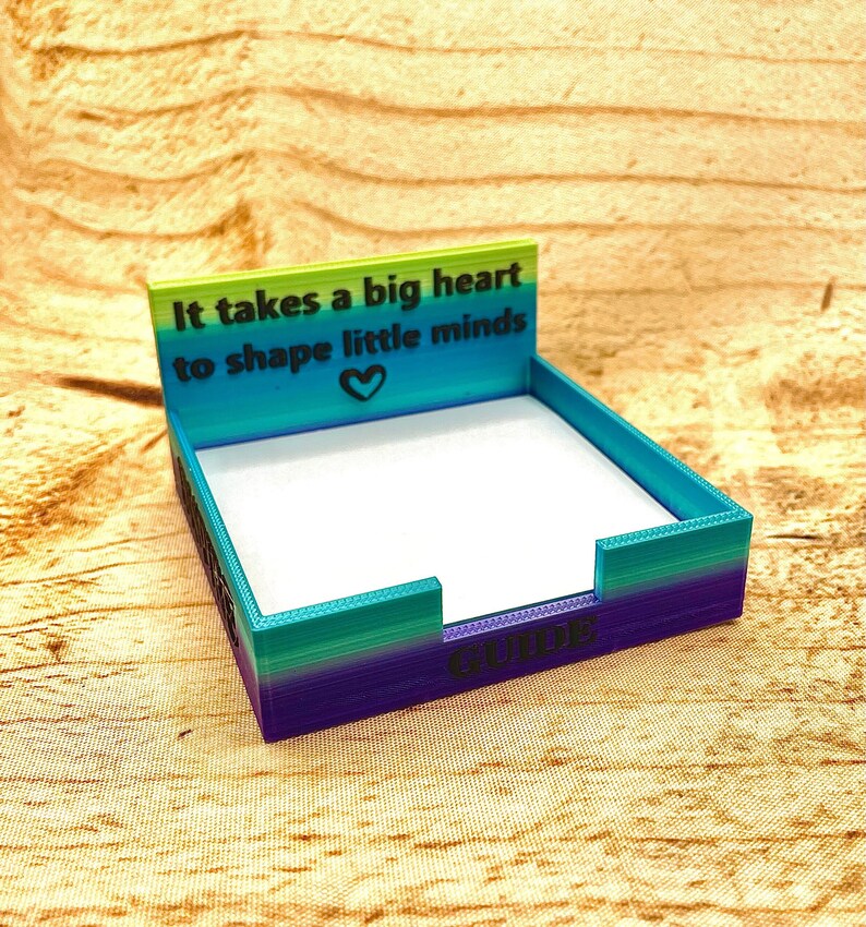 Teacher Gifts Custom Teacher Gift Note Pad Holder for Teachers Student ...