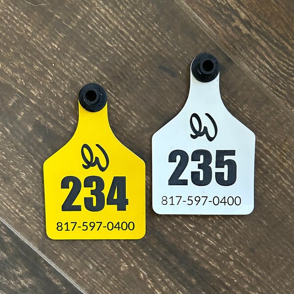 Custom Ear Tags Etsy