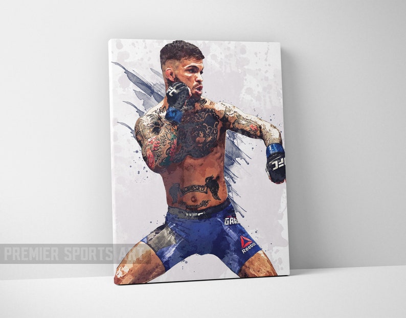 Cody Garbrandt Poster/canvas Print, MMA Art, Man Cave Office Decor