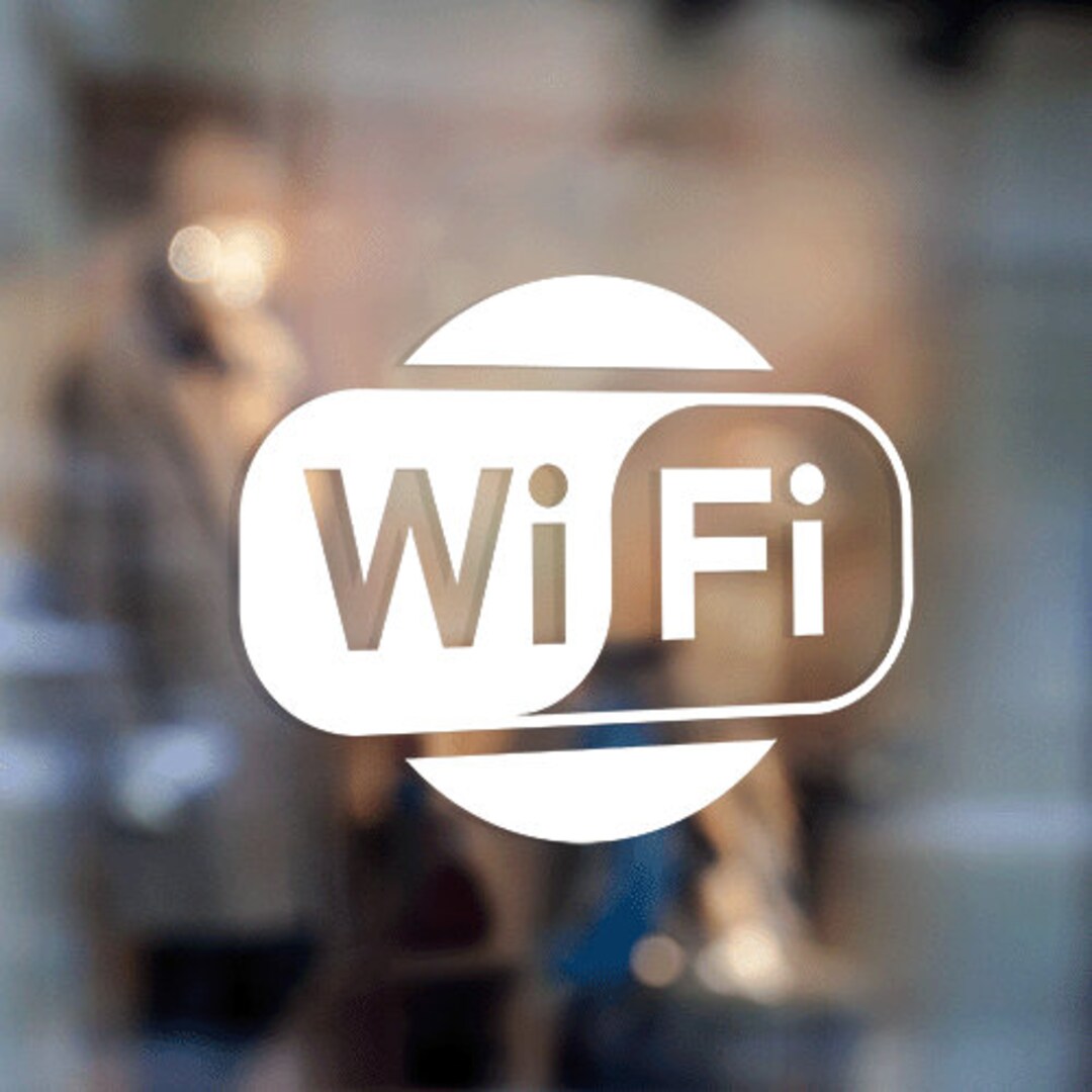 Wifi Wall Decal - Etsy