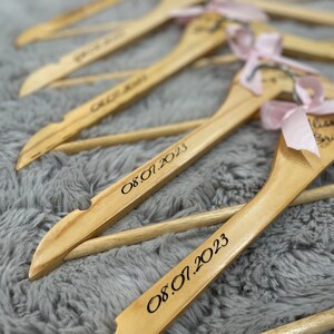 wedding hangers, personalized bridesmaid hangers, wedding name hangers, wooden carved hangers, bridal hangers, bridesmaid gifts