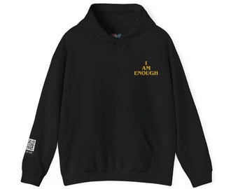 Bluza z kapturem „I Am Enough King” – inspirująca grafika