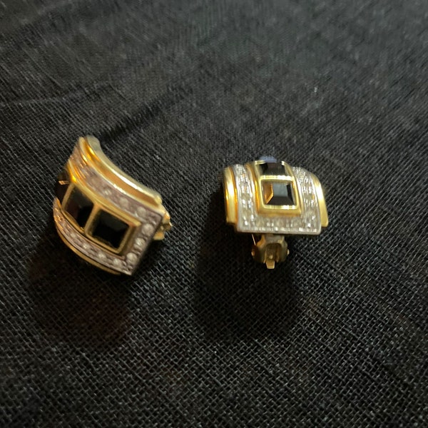 Pendientes vintage bisutería fina