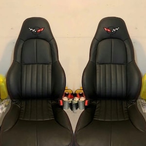 C5 Standard Synthetic Leather Seat Covers 1997-2004 Custom Made