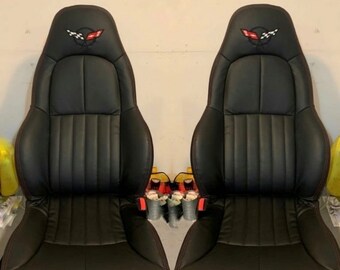 C5 Standard Synthetic Leather Seat Covers 1997-2004 Custom Made