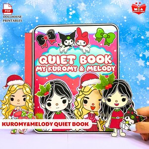 Printables Dollhouse Christmas  Toca Boca House - Kids Busy Book x Quiet Book - DIY Crafts - Kids gifts - kid activities - Digital download