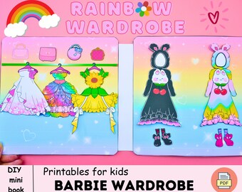 Toca Boca paper doll clothes printables🌈 Printable Paper Dolls Dress u –  WOA DOLL CRAFT