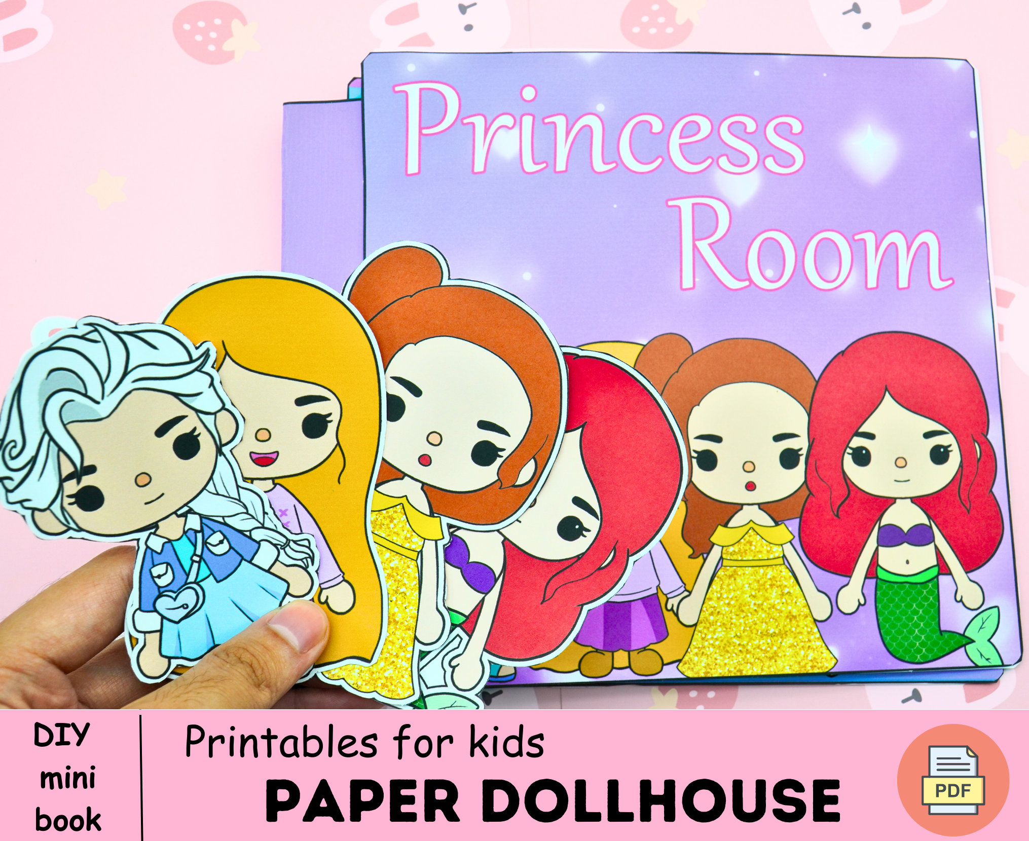 Wednesday Toca Boca Paper Doll Printables 🌈 Toca barbie doll