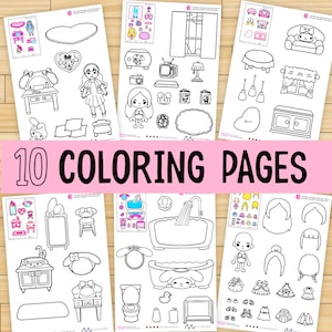 Dibujos para colorear de muñecas para vestir new arrivals